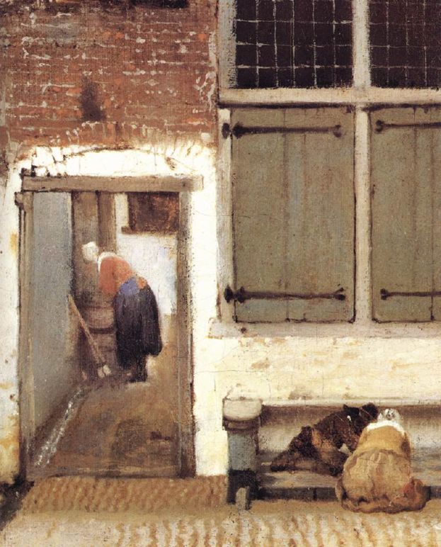Calle de Delft, 1657-58, detalle