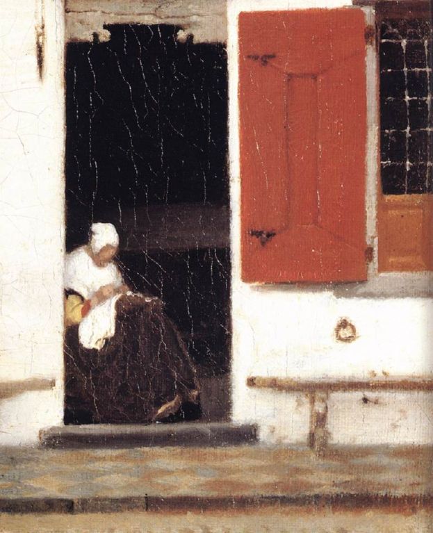 Calle de Delft, 1657-58, detalle