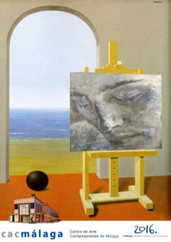 Cartel para el Centro de Arte Contemporáneo de Málaga  por Rosario Ramos