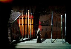 Escenografía  para La Duquesa de Malfi de Teatro de Fondo: Roma
