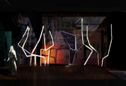 Escenografía  para La Duquesa de Malfi de Teatro de Fondo: Amalfi