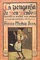Cubierta de La venganza de don Mendo.