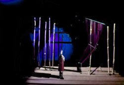 Escenografía  para La Duquesa de Malfi de Teatro de Fondo: Roma