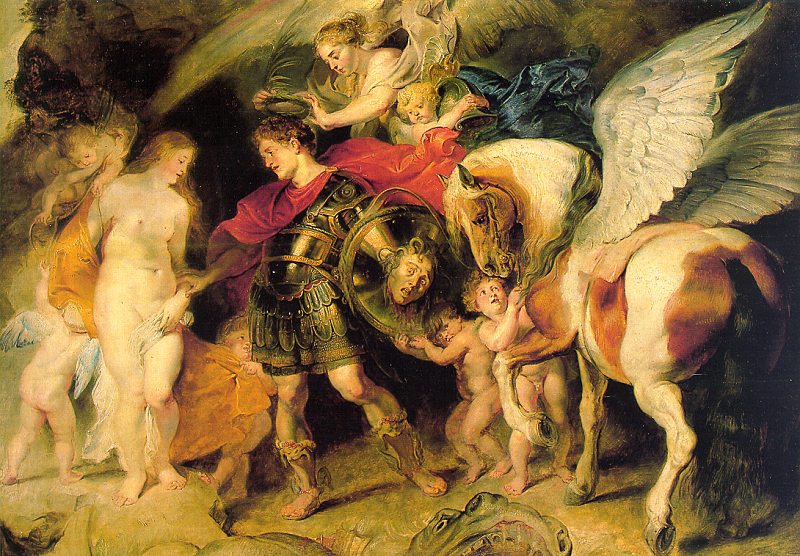 Perseus Liberating Andromeda, early 1620s, oil on canvas transferred from panel, The Hermitage, St. Petersburg
