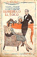 Febrerillo loco (1926).Febrerillo loco (28/10/1919) es apodo de un personaje que cambia unas vidas mediocres, encaminadas hacia un matrimonio rutinario. Mal visto por su familia, Tirso Febrero la abandona para alegrar a quienes vivan reprimidos por convenciones sociales.