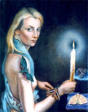 The Moth Girl by Henryk Fantazos