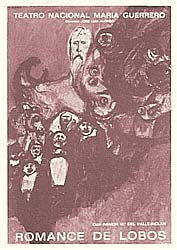 Romance de Lobos (1908), cerraba la serie de Comedias Brbaras. Presenta a don Juan Manuel entre amenazas de duendes y aparecidos, premonicin de la muerte de su mujer, doa Mara. Para verla l, morirn en una tormenta los marineros con quien viaja. Un grupo de mendigos le aclaman como su Mesas. Al llegar a su casa, su mujer ha muerto, sus hijos robaron las riquezas y nada queda para los mendigos. Don Juan Manuel muere enfrentndose a un hijo suyo. Entonces, los miserables reconocen al hidalgo como Padre de todos.
