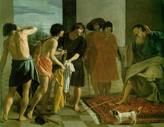 La tnica de Jos, 1630, El Escorial, Nuevos Museos